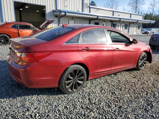 5NPEB4AC1BH251521 - 2011 HYUNDAI SONATA GLS RED photo 3