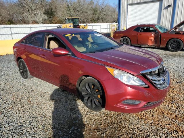 5NPEB4AC1BH251521 - 2011 HYUNDAI SONATA GLS RED photo 4