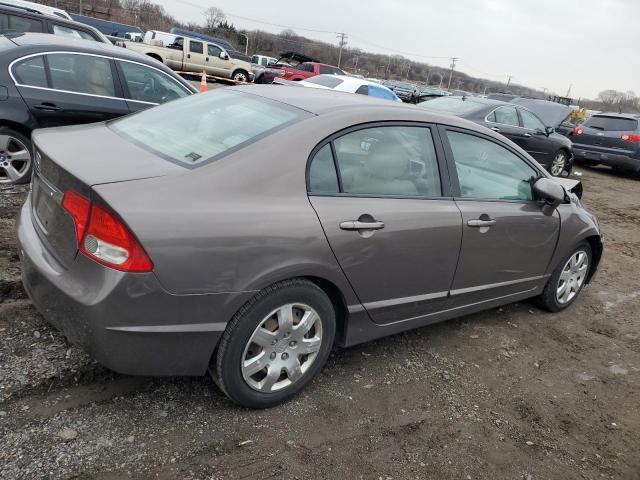 2HGFA1F51AH562956 - 2010 HONDA CIVIC LX BROWN photo 3