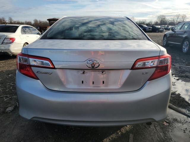 4T4BF1FK6CR187152 - 2012 TOYOTA CAMRY BASE SILVER photo 6