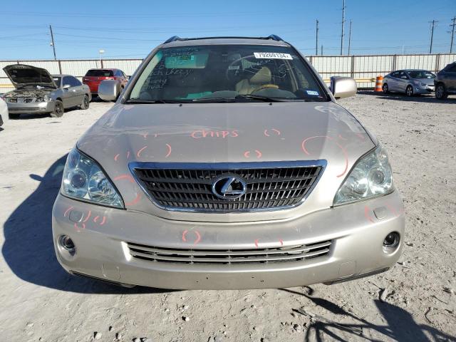 JTJGW31U072003640 - 2007 LEXUS RX 400H TAN photo 5