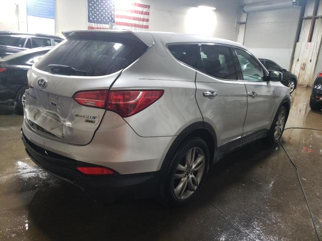 5XYZWDLAXDG047392 - 2013 HYUNDAI SANTA FE S SILVER photo 3