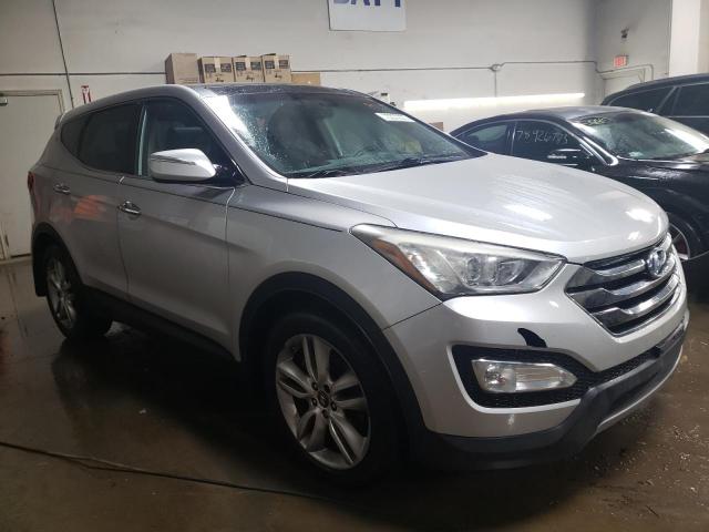 5XYZWDLAXDG047392 - 2013 HYUNDAI SANTA FE S SILVER photo 4