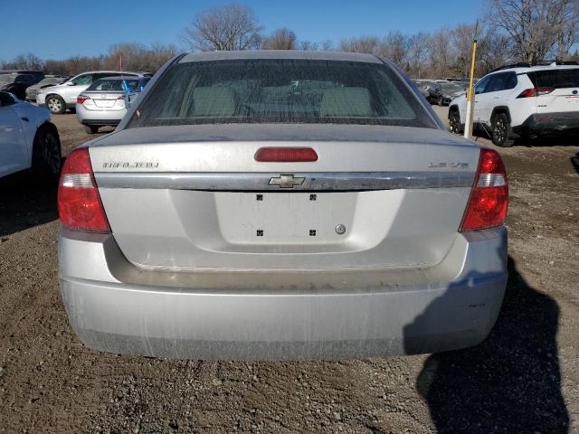 1G1ZS51826F188070 - 2006 CHEVROLET MALIBU LS SILVER photo 6