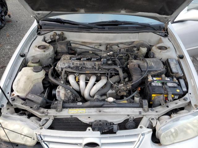 1NXBR12EX1Z468112 - 2001 TOYOTA COROLLA CE SILVER photo 11