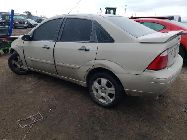 1FAHP34N77W332553 - 2007 FORD FOCUS ZX4 GOLD photo 2