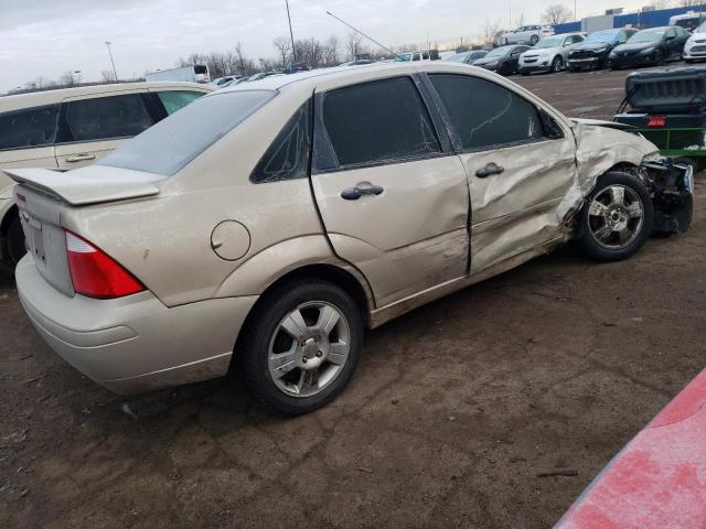 1FAHP34N77W332553 - 2007 FORD FOCUS ZX4 GOLD photo 3