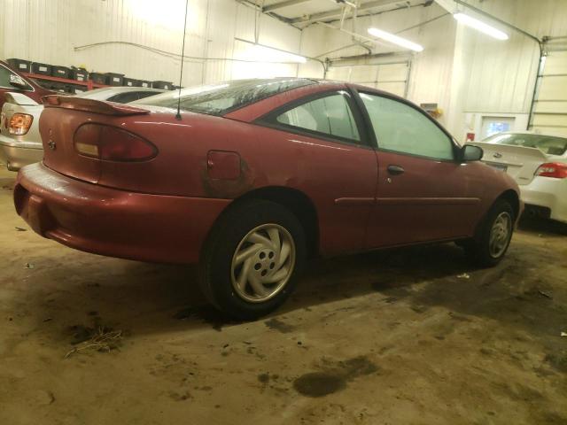 1G1JC1243X7177976 - 1999 CHEVROLET CAVALIER BASE RED photo 3