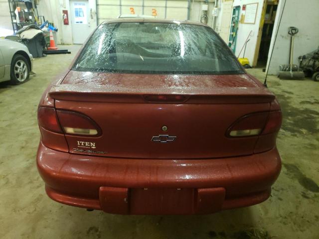 1G1JC1243X7177976 - 1999 CHEVROLET CAVALIER BASE RED photo 6