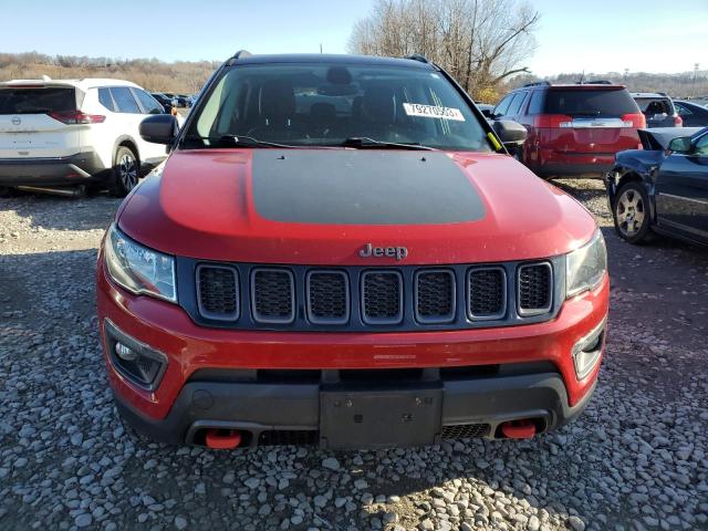 3C4NJDDB7JT234890 - 2018 JEEP COMPASS TRAILHAWK RED photo 5