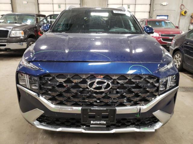 5NMS5DALXMH316120 - 2021 HYUNDAI SANTA FE CALLIGRAPHY BLUE photo 5