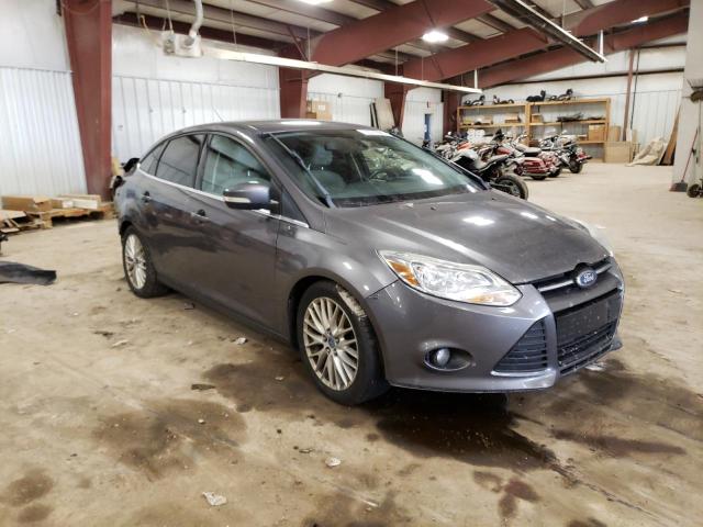 1FAHP3H28CL245336 - 2012 FORD FOCUS SEL GRAY photo 4