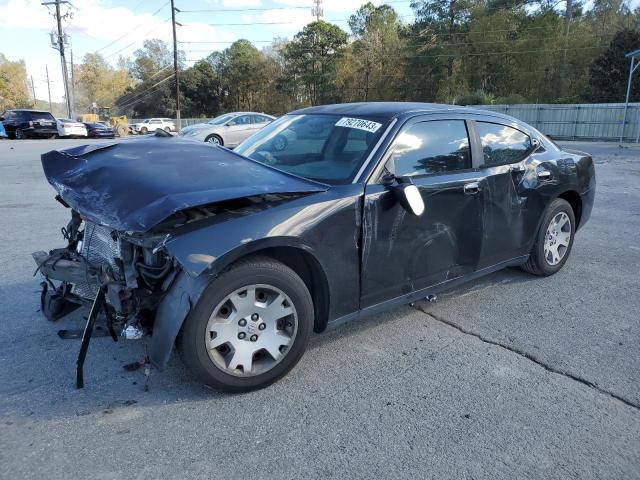 2B3KA43R27H695578 - 2007 DODGE CHARGER SE BLACK photo 1