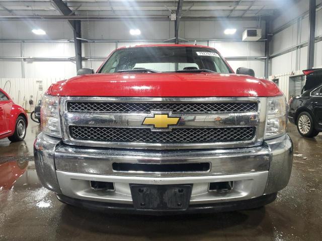 1GCRKSE73CZ220753 - 2012 CHEVROLET SILVERADO K1500 LT RED photo 5