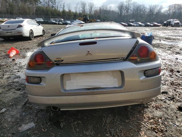 4A3AC44G15E006407 - 2005 MITSUBISHI ECLIPSE GS SILVER photo 6