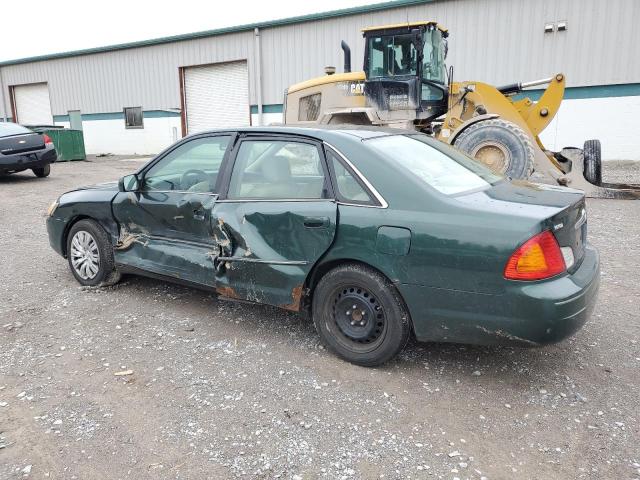 4T1BF28B82U234421 - 2002 TOYOTA AVALON XL GREEN photo 2