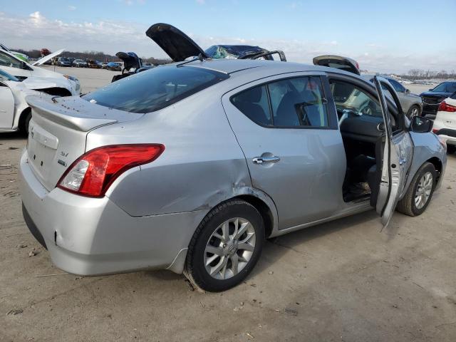 3N1CN7AP7KL802105 - 2019 NISSAN VERSA S SILVER photo 3