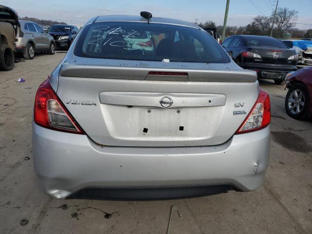 3N1CN7AP7KL802105 - 2019 NISSAN VERSA S SILVER photo 6