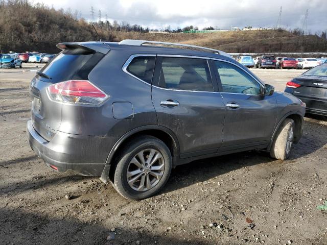 5N1AT2MK4EC871780 - 2014 NISSAN ROGUE S GRAY photo 3