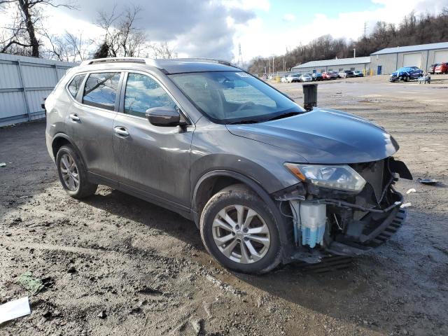 5N1AT2MK4EC871780 - 2014 NISSAN ROGUE S GRAY photo 4