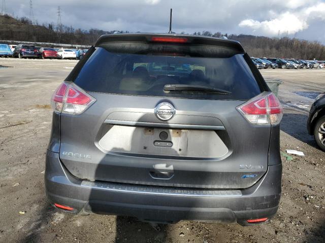 5N1AT2MK4EC871780 - 2014 NISSAN ROGUE S GRAY photo 6