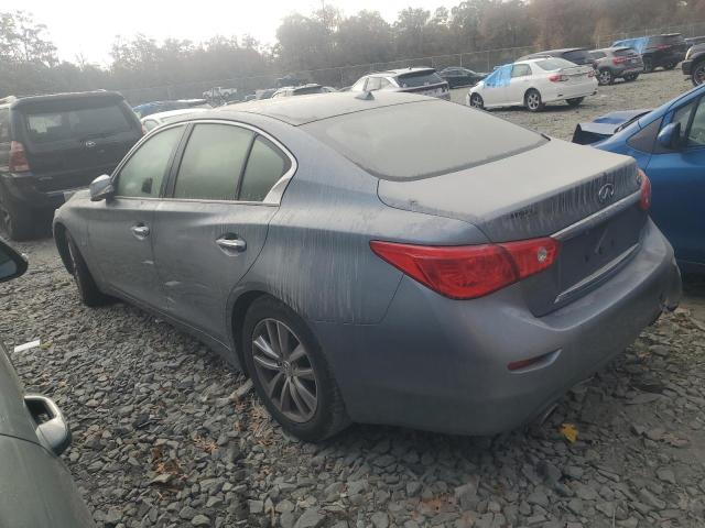 JN1CV7AP6GM203287 - 2016 INFINITI Q50 BASE BLUE photo 2