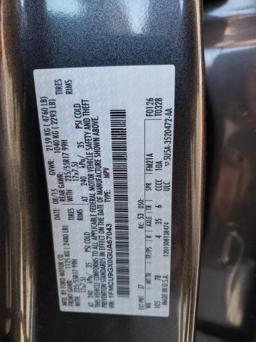 1FMCU9GX0GUA67043 - 2016 FORD ESCAPE SE GRAY photo 12