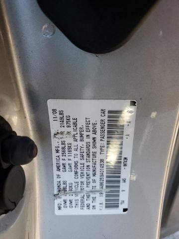 19UUA86259A014538 - 2009 ACURA TL SILVER photo 13