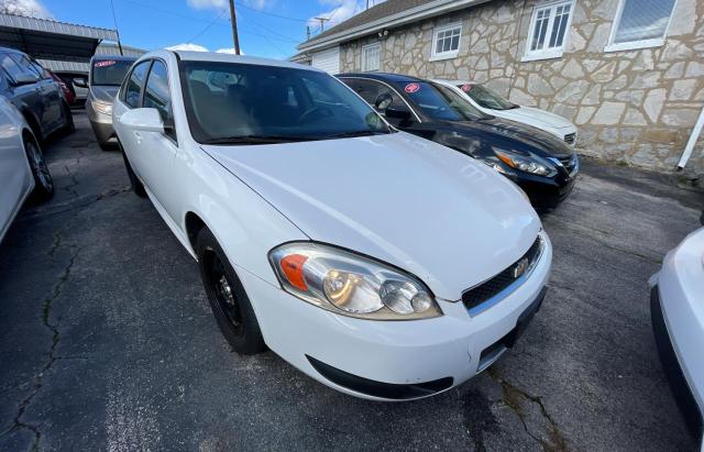 2G1WD5E3XD1263694 - 2013 CHEVROLET IMPALA POLICE WHITE photo 1