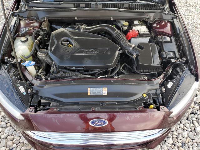 3FA6P0HR8DR118897 - 2013 FORD FUSION SE BURGUNDY photo 11