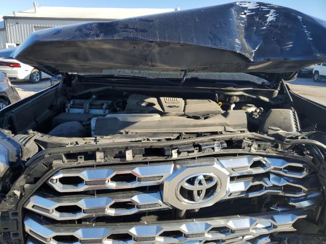 5TFMA5DB4NX045206 - 2022 TOYOTA TUNDRA CREWMAX PLATINUM Schwarz Foto 11