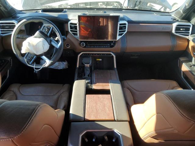 5TFMA5DB4NX045206 - 2022 TOYOTA TUNDRA CREWMAX PLATINUM Schwarz Foto 8