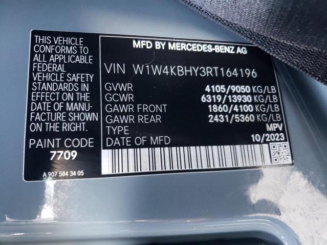 W1W4KBHY3RT164196 - 2024 MERCEDES-BENZ SPRINTER 2500 白色 照片 12