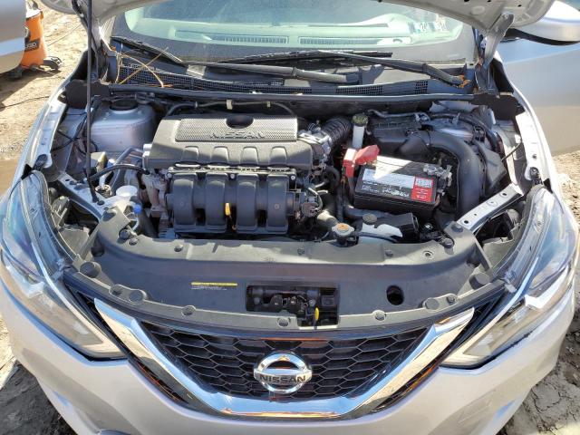 3N1AB7AP0KY325214 - 2019 NISSAN SENTRA S SILVER photo 11