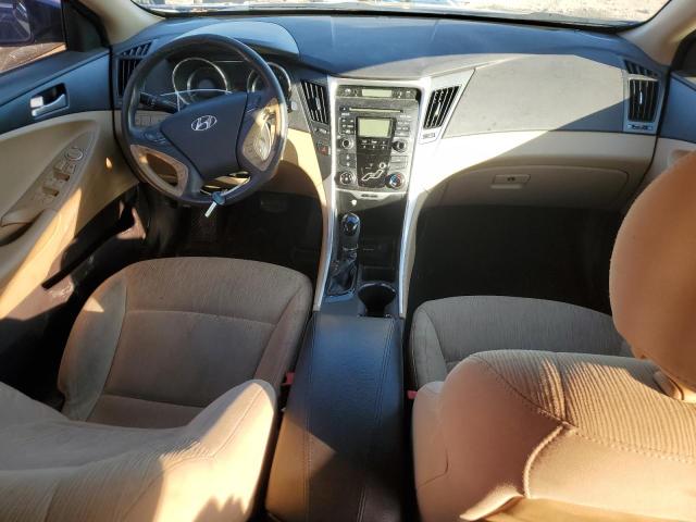 5NPEB4AC3BH033466 - 2011 HYUNDAI SONATA GLS BLUE photo 8