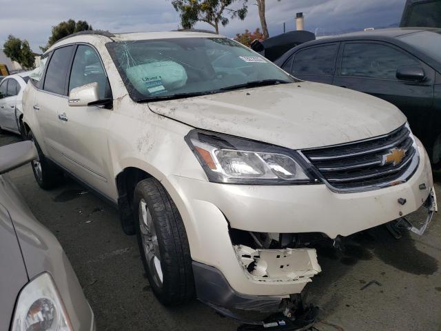 1GNKVJKD5EJ157659 - 2014 CHEVROLET TRAVERSE LTZ WHITE photo 4