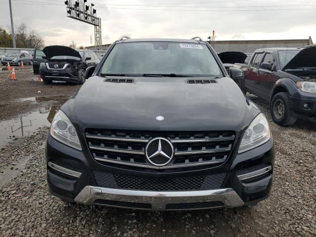 4JGDA5HB1CA030815 - 2012 MERCEDES-BENZ ML 350 4MATIC BLACK photo 5