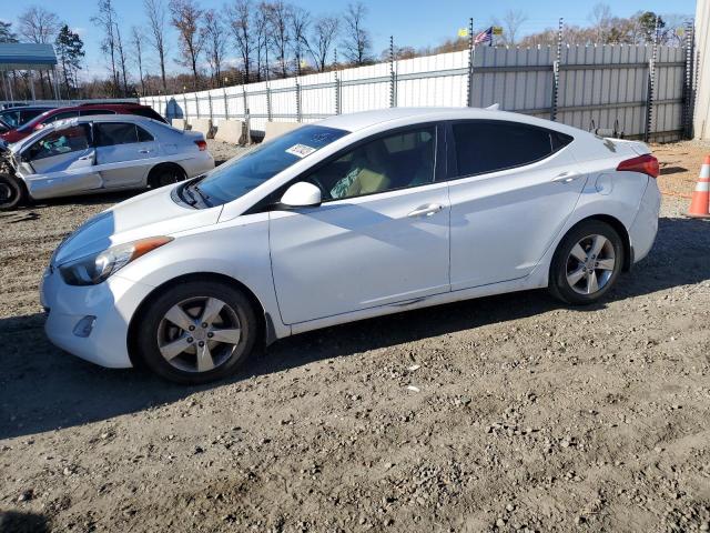 5NPDH4AE6DH289664 - 2013 HYUNDAI ELANTRA GLS WHITE photo 1