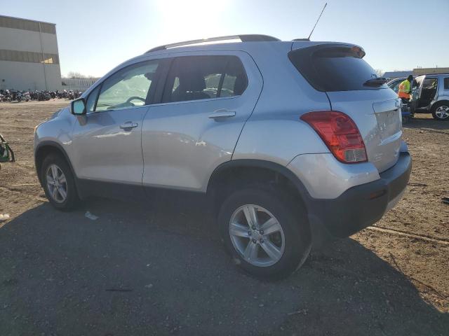 3GNCJRSB4FL223741 - 2015 CHEVROLET TRAX 1LT SILVER photo 2