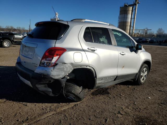 3GNCJRSB4FL223741 - 2015 CHEVROLET TRAX 1LT SILVER photo 3