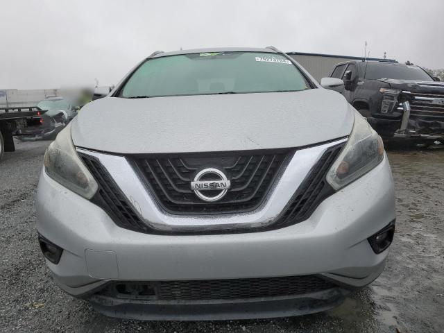 5N1AZ2MH7JN104457 - 2018 NISSAN MURANO S SILVER photo 5