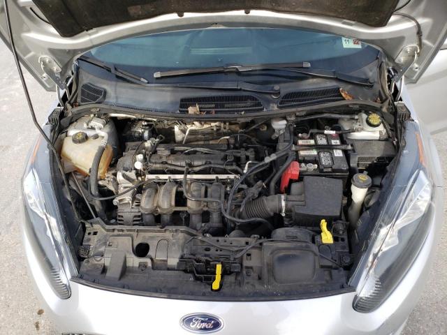 3FADP4EJ2KM112553 - 2019 FORD FIESTA SE SILVER photo 11