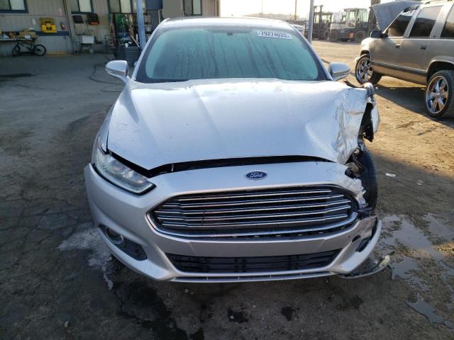 3FA6P0H76GR247174 - 2016 FORD FUSION SE SILVER photo 5