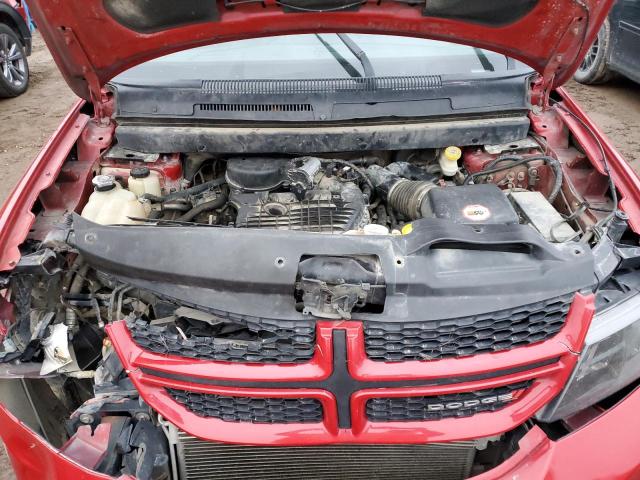 3C4PDDEG9ET199463 - 2014 DODGE JOURNEY R/T RED photo 12