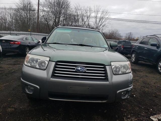 JF1SG67617H705103 - 2007 SUBARU FORESTER 2.5X LL BEAN GREEN photo 5