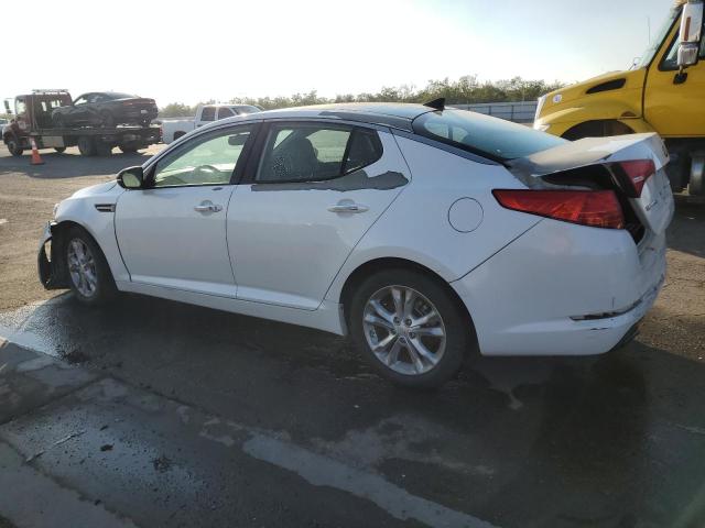 5XXGN4A73DG109107 - 2013 KIA OPTIMA EX WHITE photo 2