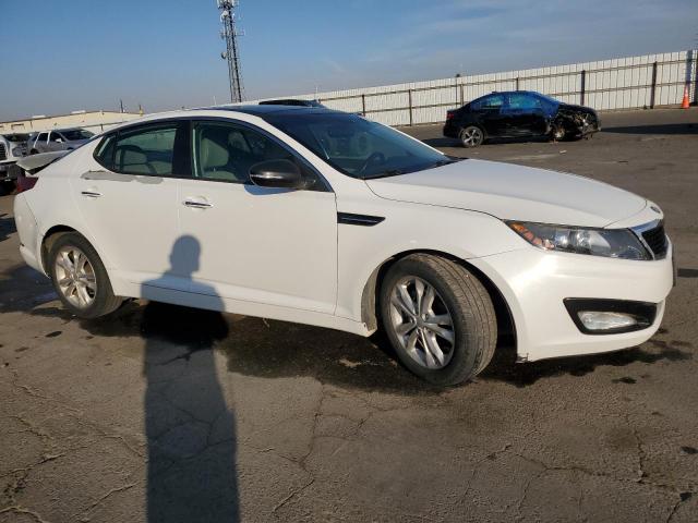 5XXGN4A73DG109107 - 2013 KIA OPTIMA EX WHITE photo 4