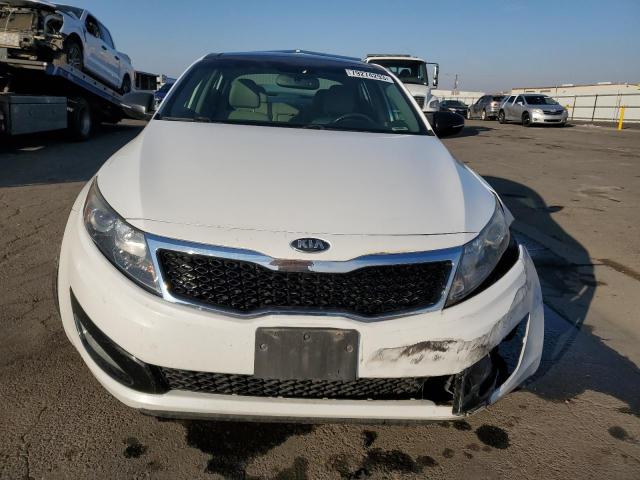 5XXGN4A73DG109107 - 2013 KIA OPTIMA EX WHITE photo 5