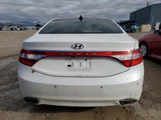 KMHFH4JG4DA317927 - 2013 HYUNDAI AZERA GLS WHITE photo 6