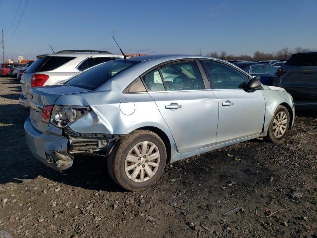 1G1PC5SH2B7228767 - 2011 CHEVROLET CRUZE LS BLUE photo 3